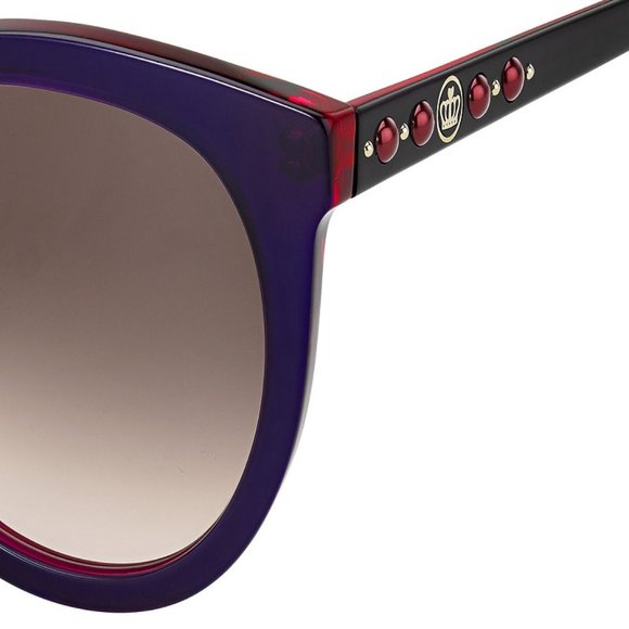 Juicy Couture Rectangle Women Violet Acetate Frame